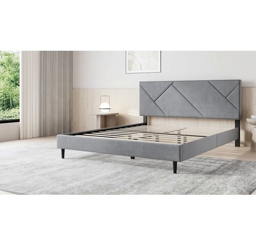 Latitude Run® Upholstered Bed & Reviews | Wayfair